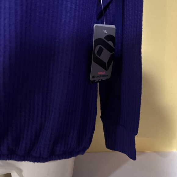 NEW Washington Huskies Colosseum Athletics Waffle Tie Shirt Girl's M (7-8) - Picture 4 of 8